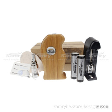 New Hookah E Cig From Natural Wood, K600 Mod Brown Color Healthy Vape Popular in Us